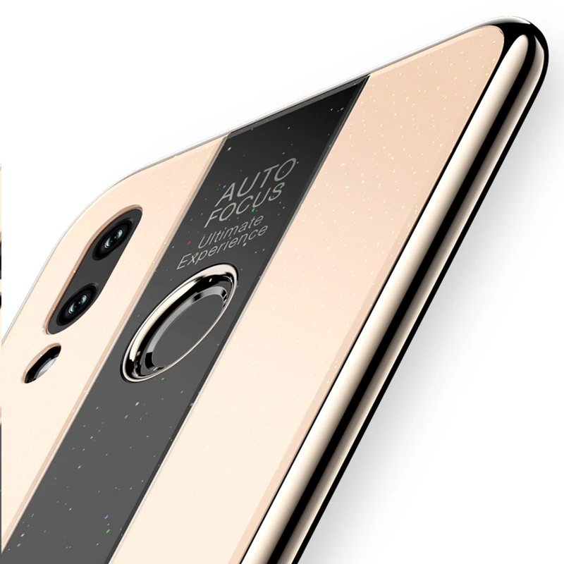 Чехол YonLinTan чехол для HuaWei Honor 8X 8 X play Роскошные блестящие чехлы из закаленного