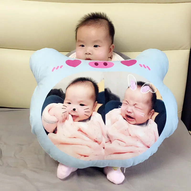 Новые горячие фото Настройки DIY свинья Подушка Плюшевые игрушки куклы чучела