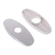 Раковина кран отверстие накладка палуба крепление хром матовый для Ванная комната Кухня