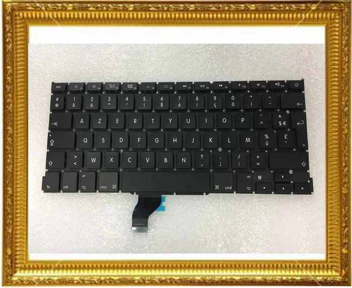 Brand New A1502 Keyboard FRANCAIS for Macbook Pro Retina 13&quot 2013 2014 2015 Clavier FR AZERTY french keyboard | Компьютеры и офис