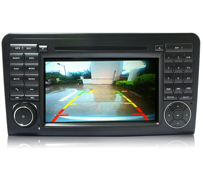 " HD 1024x600 Android 7.1 dvd-плеер автомобиля для Mercedes-Benz GL ml класса W164 ML300 ML320 ML350 ML450 ML500 Quad Core Радио GPS