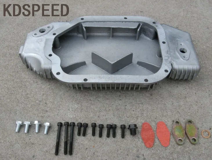 Cast Aluminum Oil Pan fit for 2003 2006 Nissan 350Z INFINITE G35 Z33