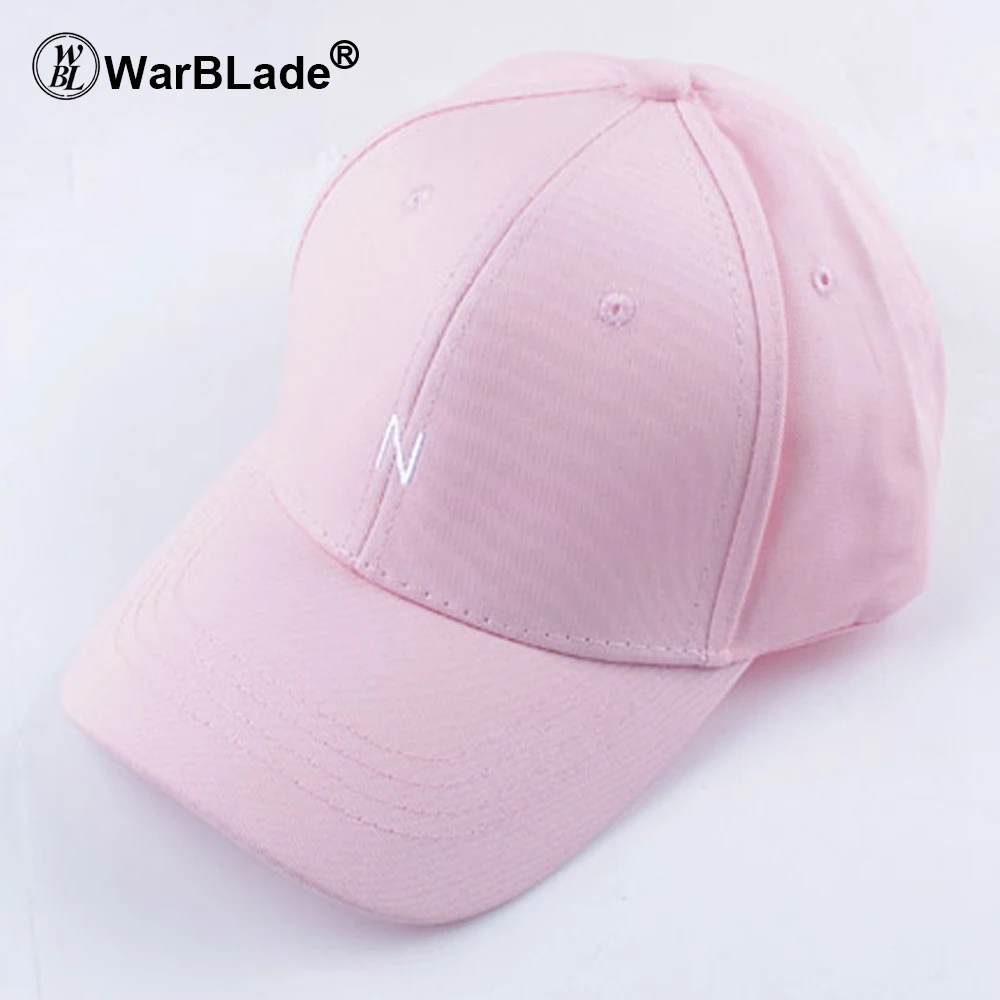 Классическая бейсболка розовая Бейсболка для женщин Кепка s летняя Солнцезащитная бейсболки спортивная кепка Повседневная Мужская бейсболка - Цвет: pink