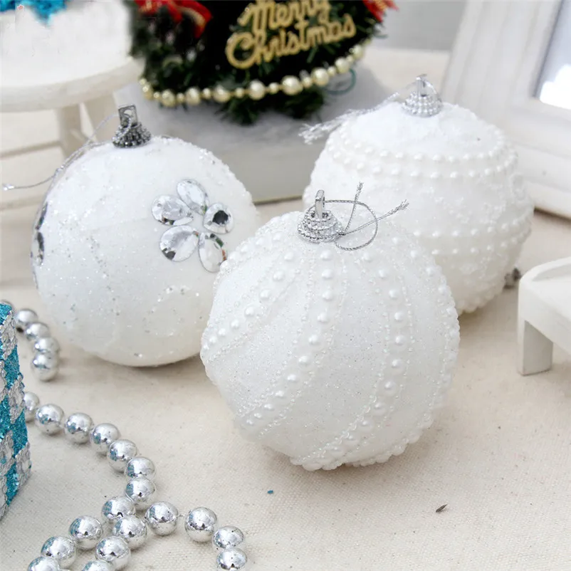 1Pcs Christmas Balls Baubles Party Xmas Tree Decor Hanging Party Supplies new year christmas tree decorations for home O09 (4)