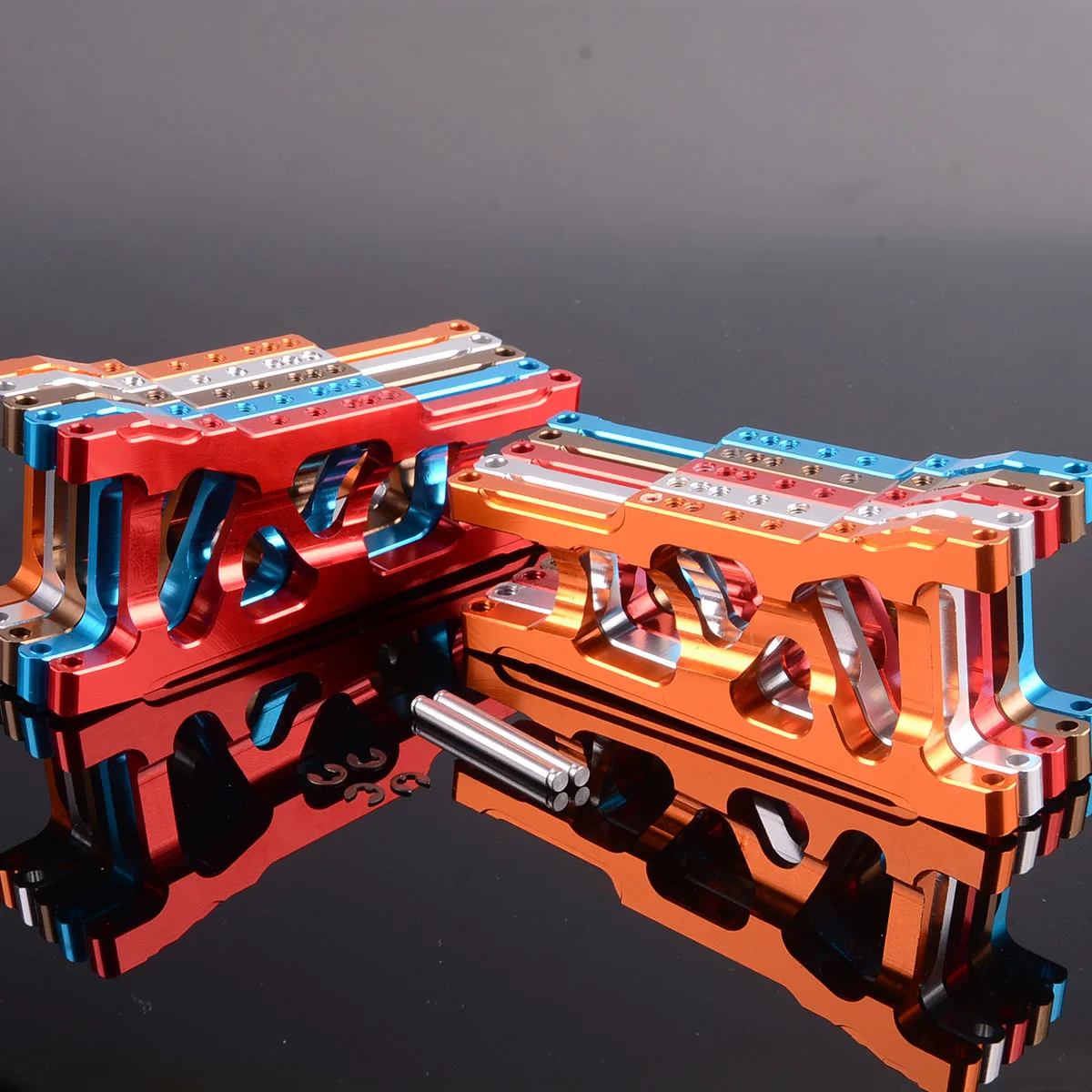 

SLA007 2P Aluminum Front / Rear Lower For RC 1:10 Model Traxxas Slash 4x4