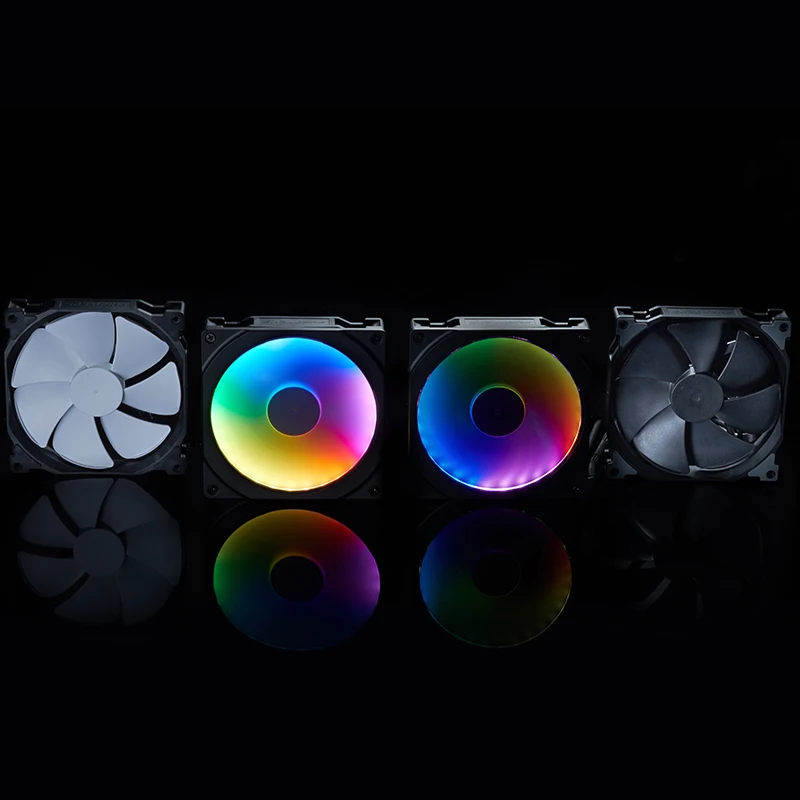 PHANTEKS) Halos 140 мм RGB цветной светодиодный Радужный вентилятор апертура(совместим с 14 см вентилятором/синхронным управлением материнской платы