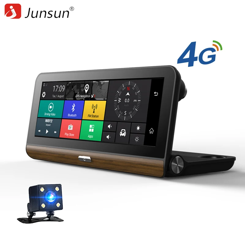 Junsun E31 Car DVR font b Camera b font 4G Supported plus 7 80 Android 5