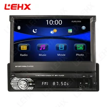 LEHX Car audio 7 “HD Auto MP5 Player GPS autoradio 2Din Touch Screen auto Radio Video Stereo Multimedia Bluetooth /FM/MP5/USB/AUX