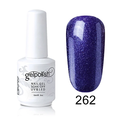 Elite99 15 мл Лак для ногтей Soak Off UV Stamping paint Gellak лак для ногтей светодио дный лампа Gelpolish Lucky лак гибридные лаковые чернила - Цвет: GNS262