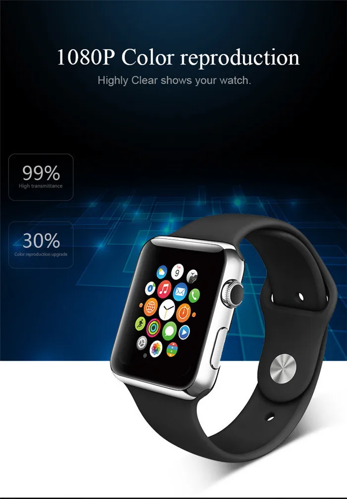 3D Arc Edge закаленное стекло для Apple Watch 1 2 3 4 iwatch 38 42 44 40 мм 38 мм 40 мм 42 мм 44 мм Защитная пленка для экрана