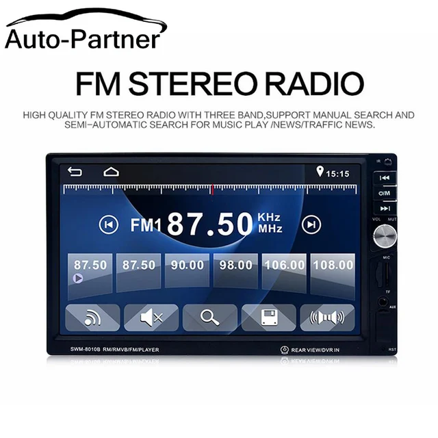 Cheap Car 7'' inch LCD Touch Screen Car Radio Autoradio 2 Din Player Bluetooth Car Audio Support rear camera Cheap Car 7'' inch LCD Touch Screen Car Radio Autoradio 2 Din Player Bluetooth Car Audio Support rear camera