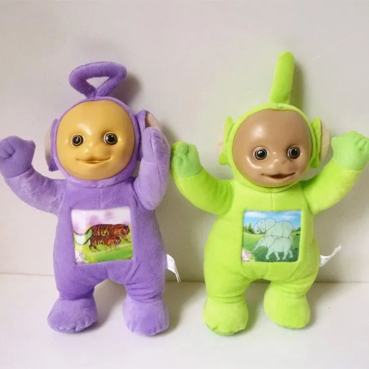 

mylb Teletubbies Baby toys plush Dolls 3D Export US toy for Kids Christmas gifts Children gift 33cm