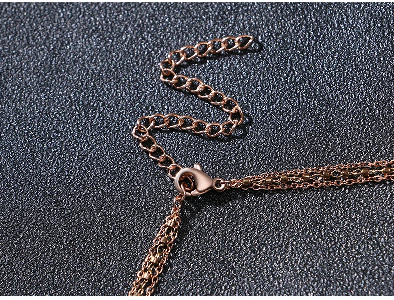 Модное многослойное женское ожерелье-чокер из нержавеющей стали Badu, ожерелье с подвеской в виде пентаграммы, ювелирные изделия