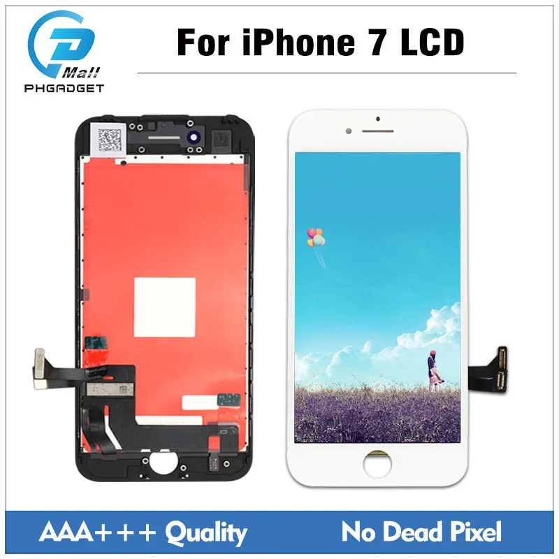 

10 pcs/lot Good Quality Touch Screen and Display LCD For iPhone 7 7G Replacement Digitizer Assembly AAA No Dead Pixel