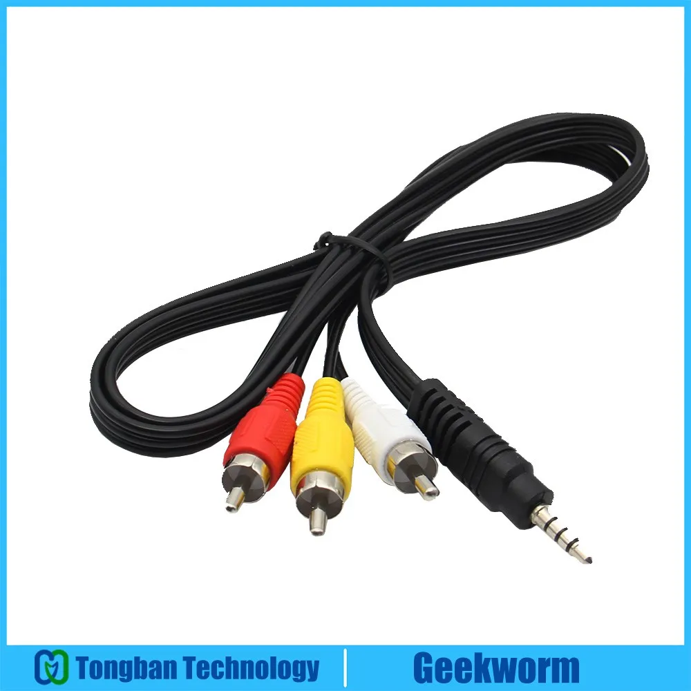 

Raspberry Pi AV Cable / Specified AV Cable for Raspberry Pi 3 Model B / Pi 2B/ B+
