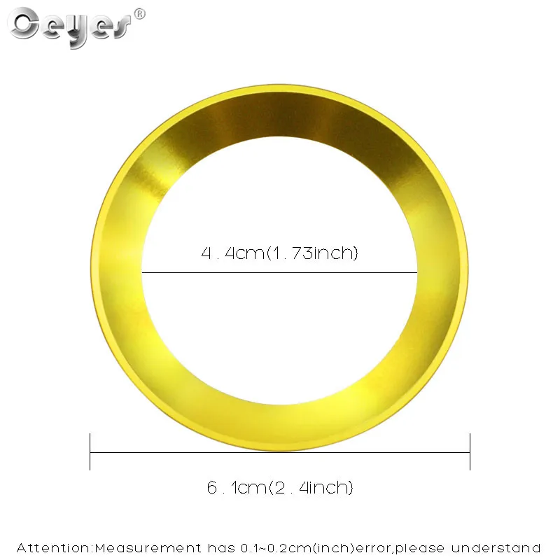 Car steering wheel decoration circle ring sticker for BMW (19)