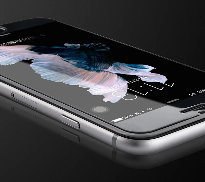 Srleeking Наивысшее качество твердость Защитная стеклянная пленка для экрана телефона из закаленного стекла для IPhone X/4S/5S/6s/6 plus/7/7 plus/стеклянная пленка