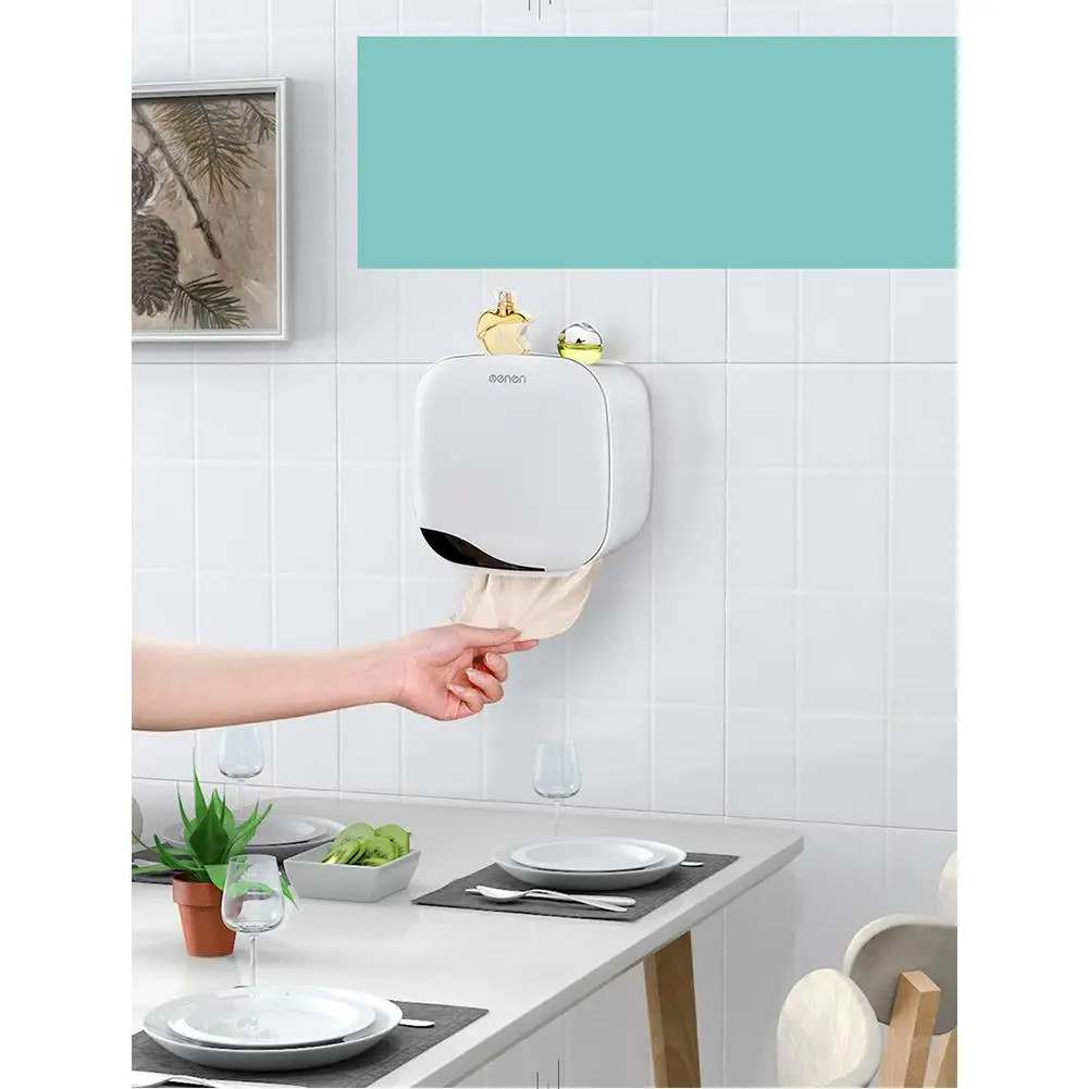Billige Wasserdicht Bad Wand Montiert Tissue Box Bad Wc Papier Halter Lagerung Box Feuchtigkeit Proof Papier Halter Wand Montiert