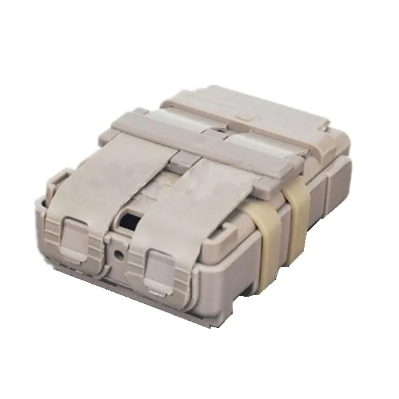 Tactical magazine pouch bag FASTMAG with trumpet fixed belt Black DE FG2