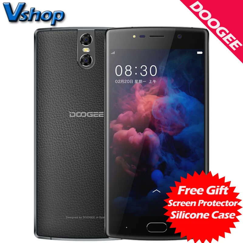 Original DOOGEE BL7000 4G Mobile Phones Android 7.0 4GB+64GB Octa Core Smartphone 1080P Dual Back Cameras 5.5 inch Cell Phone