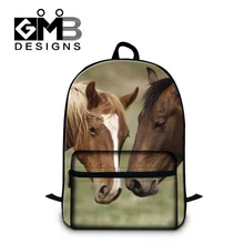 Horse School Backpacks for Teenagers,Cool Day Pack for Adults Computer bag bookbags for college,girls mochila back pack for boys