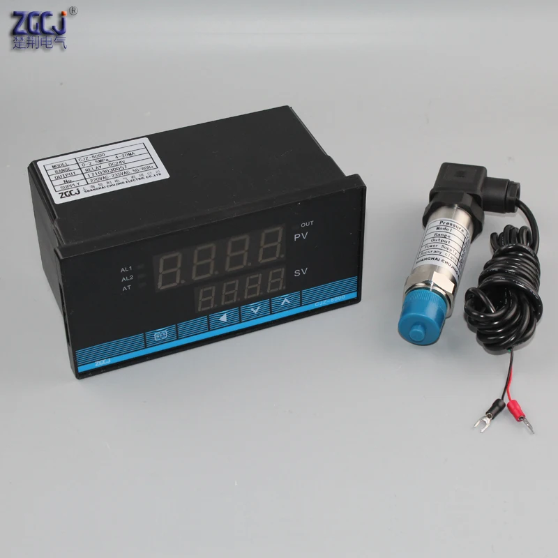 large 02.5Mpa 420mA digital pressure controller with pressure sensor transmitter digital