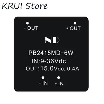 

dcdc power supplies12v 18v 24v to 15v 0.4a regulated single output isolated power module PB2415MD-6W dc dc converter