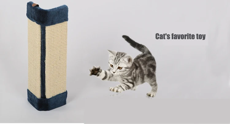 Sisal Cat Scratch Board cat Training Toy Kitten Scratcher Mat Pad Interactive cat Toy for Pet dog scratching post scratcher