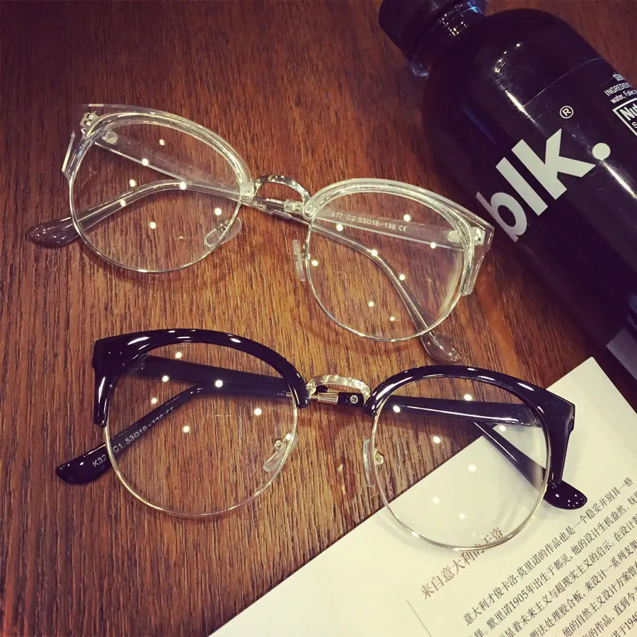 2018 Half Frame Preety Retro Women's Cat Eye Eyeglass Clear Glasses Lens Spectacles Eyewear Optical | Аксессуары для одежды