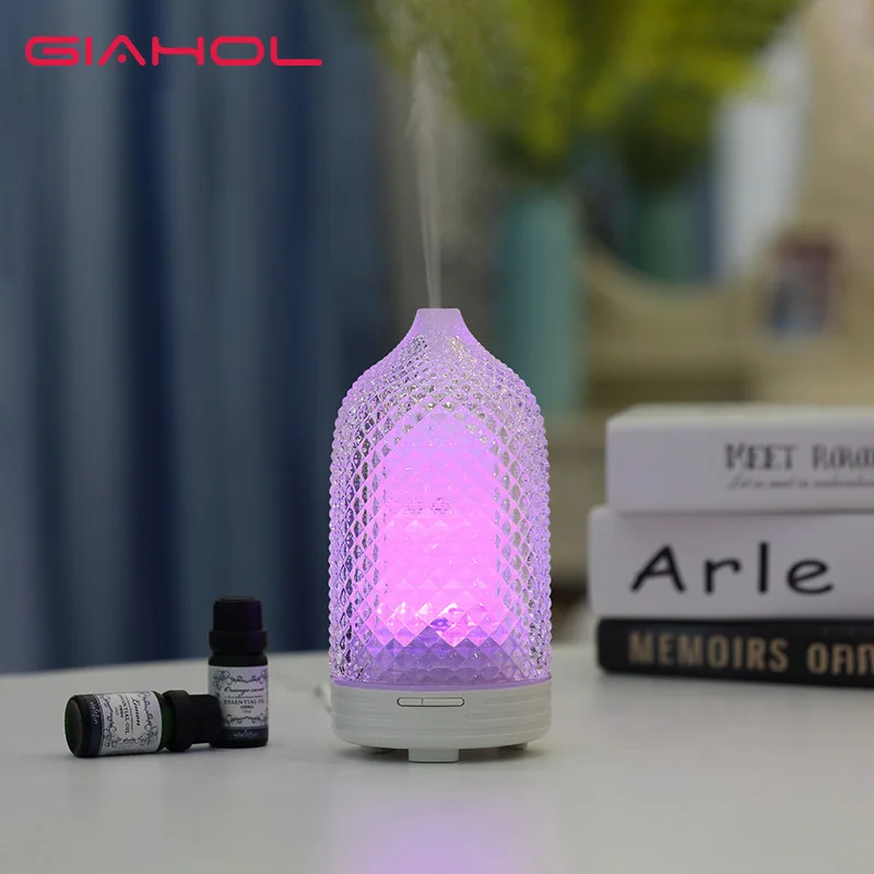 

GIAHOL 120ml USB Humidifier LED Essential Oils Aroma Diffuser For Home Mist Discharge Aromatherapy Refreshing Diffuser