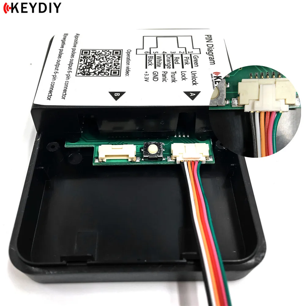 Дистанционный ключ KEYDIY Универсальный интерфейс(6pin) изменить нормальный Автомобильный ключ для дистанционного управления для BMW Audi