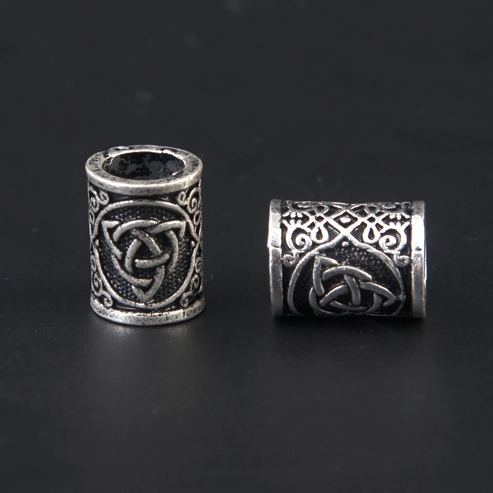 

1pc Viking Knots Beads for Bracelets for Pendant Necklace DIY for Beard Hair Beads Beads for Beards or Hair