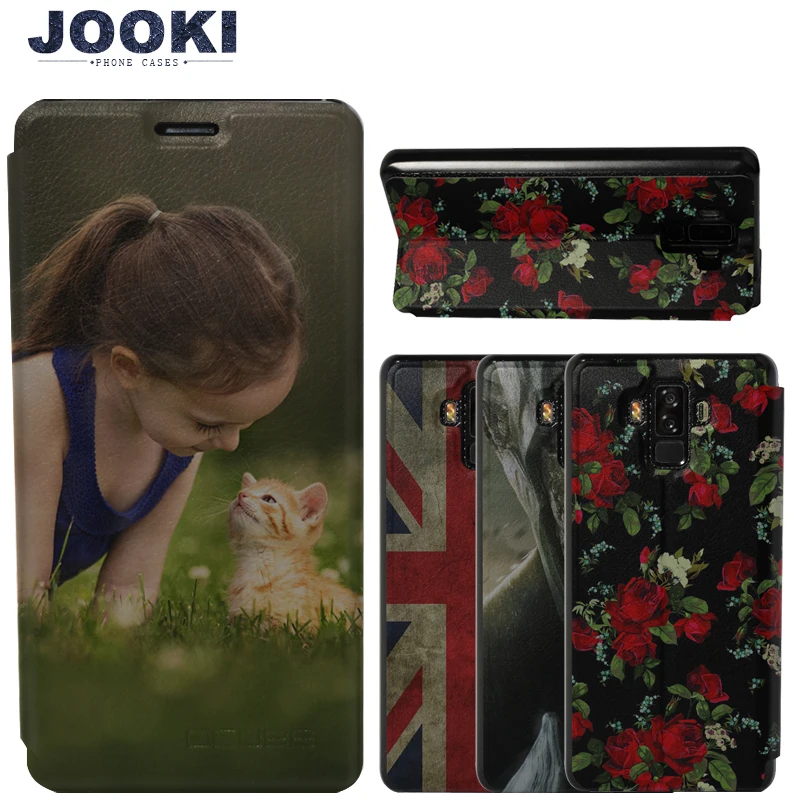 

JOOKI PU Wallet Leather Case For Bluboo S3 Your Own Design Custom DIY Print Photo Phone Case Cover Bluboo S3
