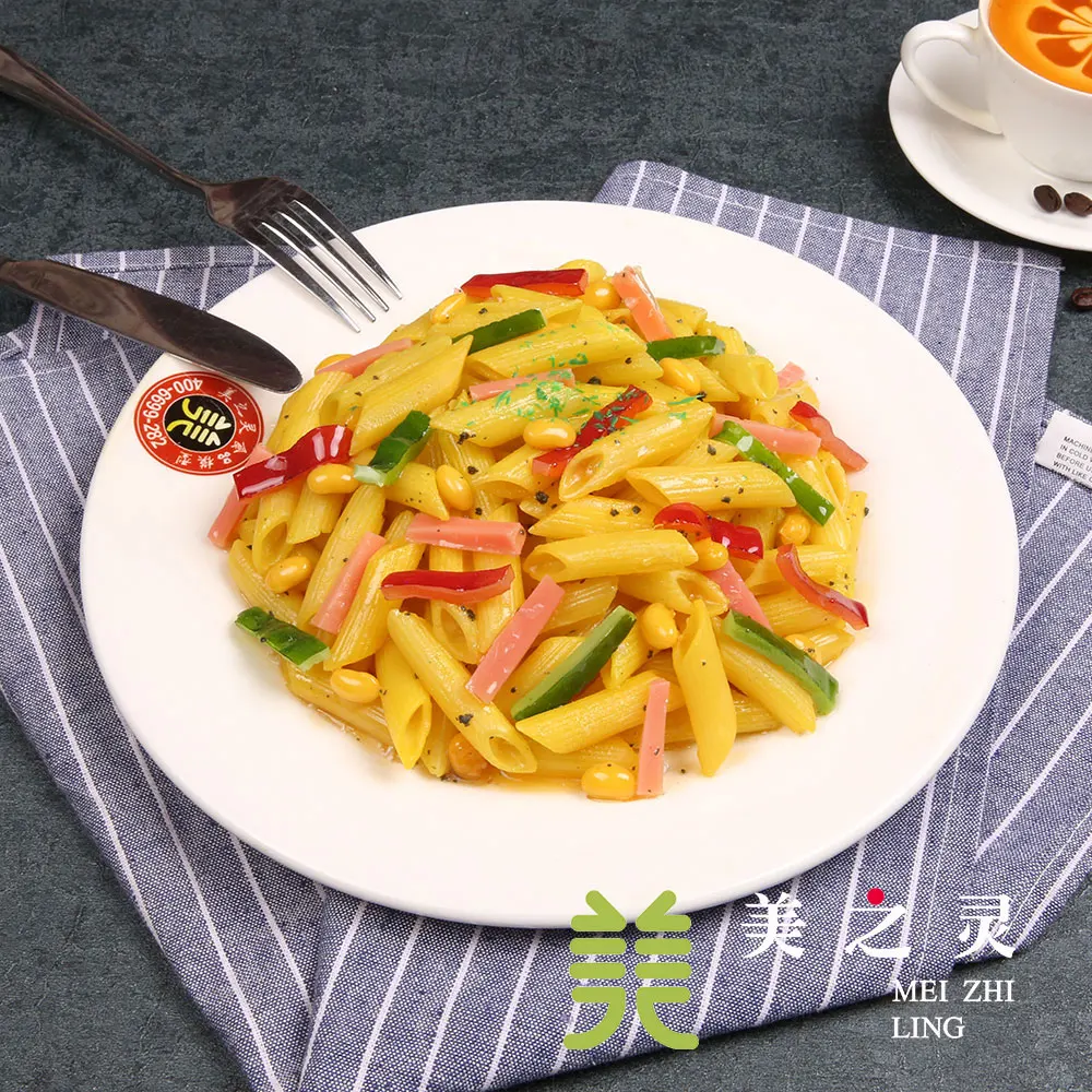 

Simulated Spaghetti Model Western Restaurant Placing Food Simulated Hollow Noodle Model Handicraft Artificial Props Decoration
