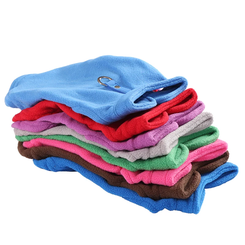 

Clothes For Small Dogs Cats Autumn Winter Dog Vest Jacket Warm Fleece Puppy Pet Coat Chihuahua French Bulldog Clothing Outfits