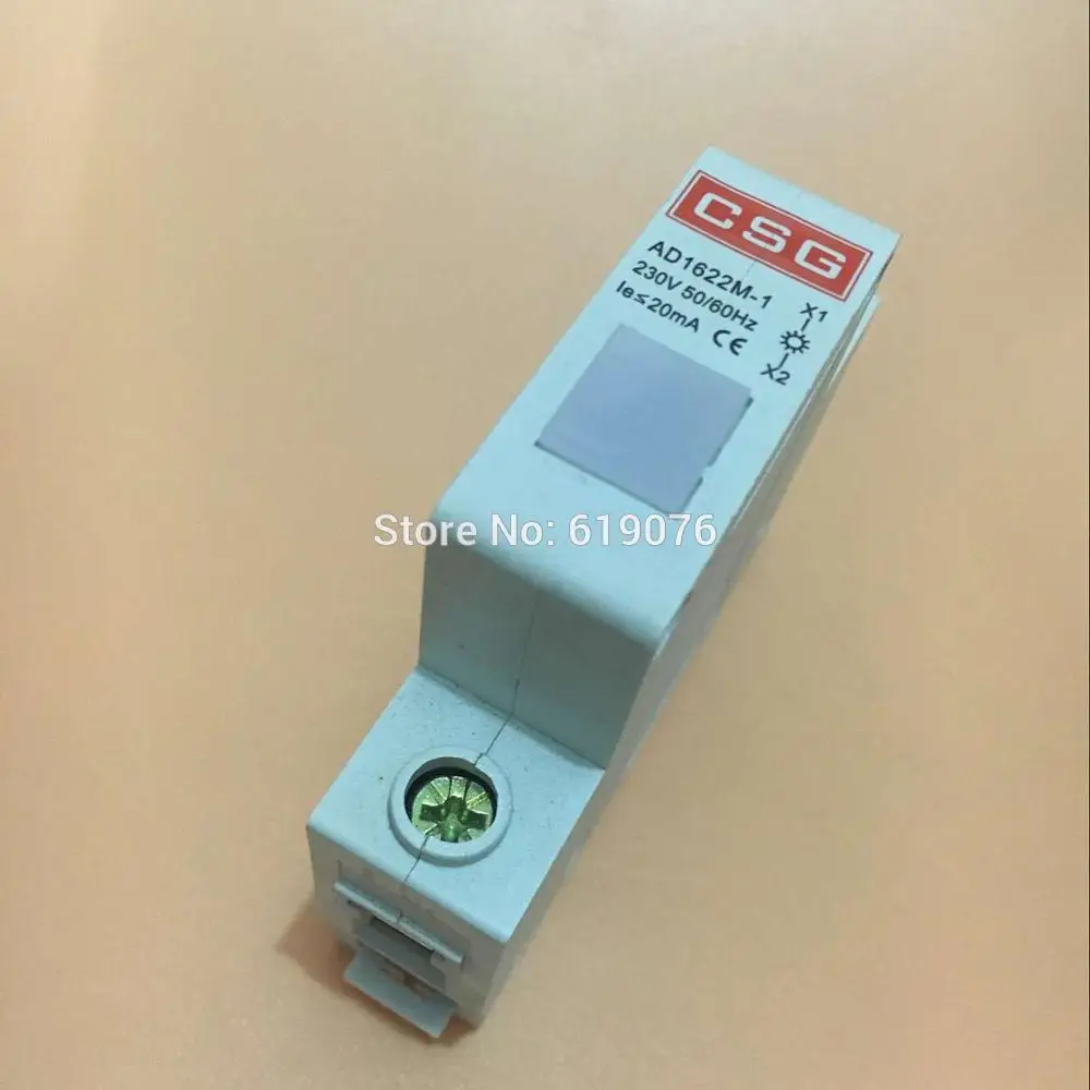 circuit breaker indicator light signal lamp 230V white newin Circuit