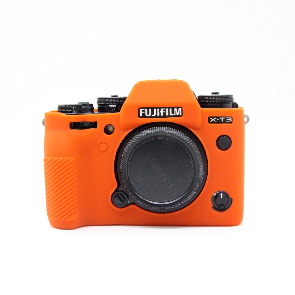 Красивая мягкая сумка для видеокамеры, силиконовый чехол, резиновый чехол для камеры, защитный чехол для Fujifilm XT3 FUJI X-T3