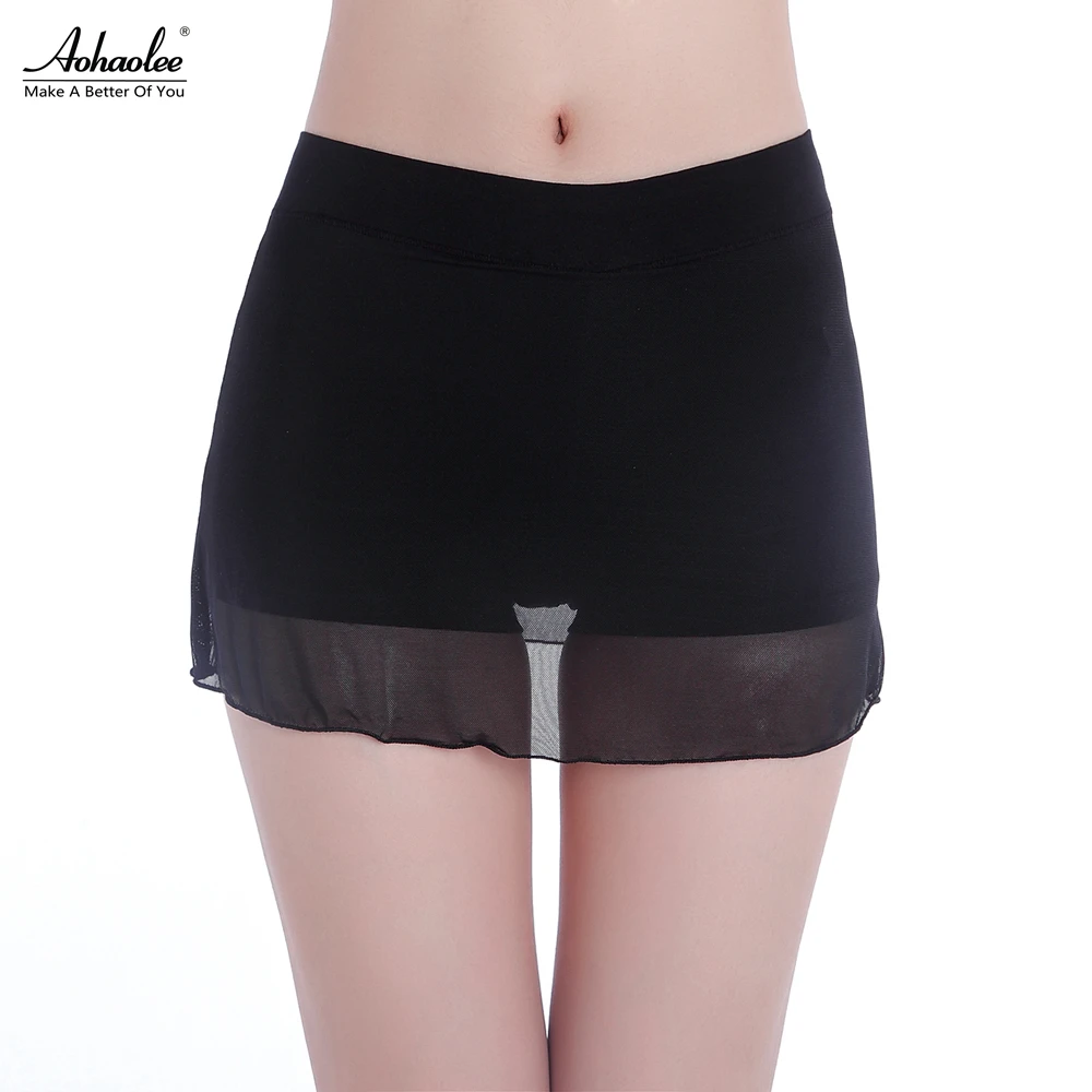 

Aohaolee Women's Spandex Boyshort Panty Seamless Underpants Slimming Safety Pants Bottoming Female Safety Underwear Boxer Shorts