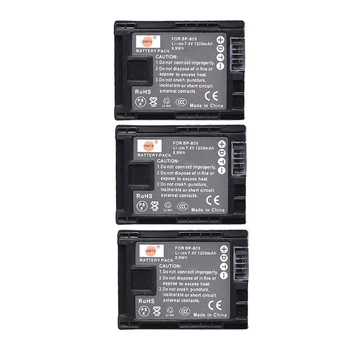 

DSTE 3pcs BP-809 BP809 Camera Battery for Canon HF10 HF100 HF11 HG20 HG21 M30 M300 M31 S10 S100 S11 S20 S200