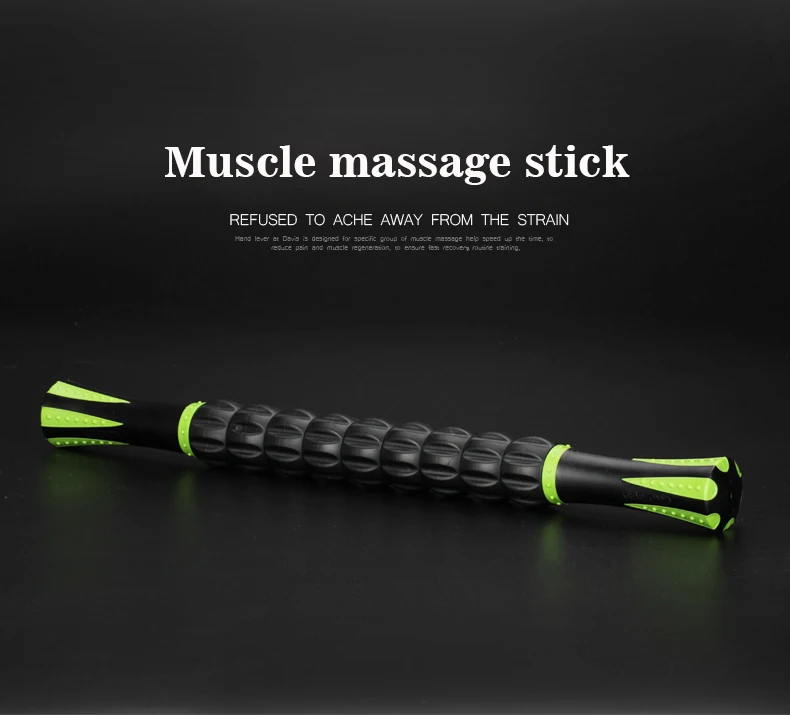 

450*42mm Travel portable Yoga massage stick Exercise fitness roller muscle therapy Myofascial Trigger point for back