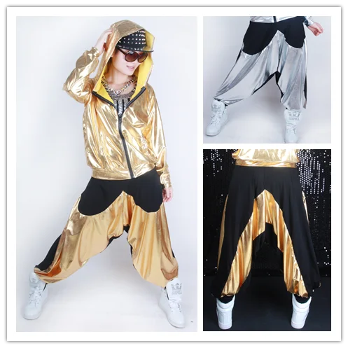 Шаровары для танцев в стиле хип хоп свободного покроя|dance pants|hip hop dance pantsharem hip |