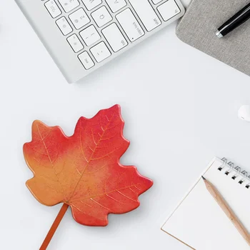 

Wireless Charger Smart Maple Shape Fast Wireless Charging Stand for Mobile Phone JR Deals