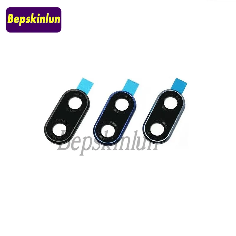 

Bepskinlun Original Back Rear Glass Camera Lens + Metal Ring Cover Replacement Part for Honor 10