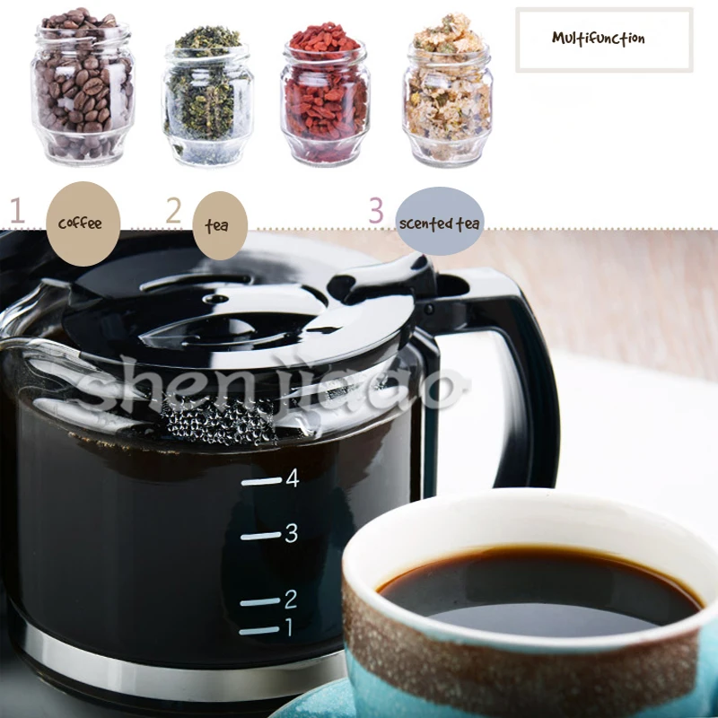 Full Automatic Grinding Machine 580ml Coffee Grinding Machine Beans Double Use American Coffee For Home 1pc