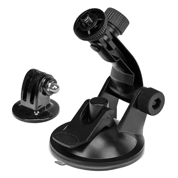 

centechia Useful New Car Suction Cup Adapter Window Glass Mount Holder Tripod for Gopro Hero 5 4 3 2 Sjcam Camera Accessories
