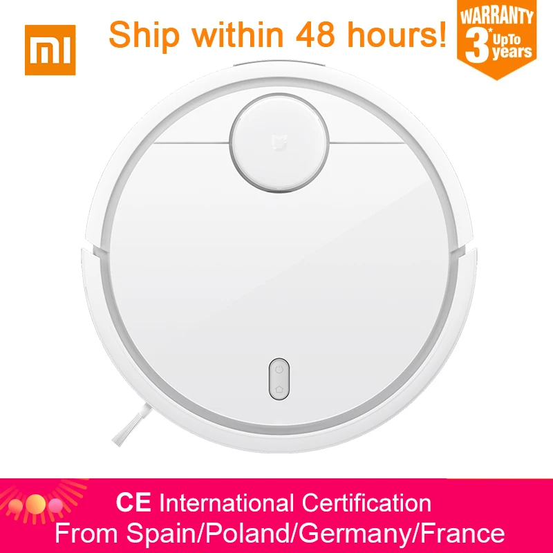 

In Stock Global Version XIAOMI MI Robot Vacuum Cleaner Smart Planned ASPIRADOR Wifi App Control Auto Charge LDS Scan Mapping