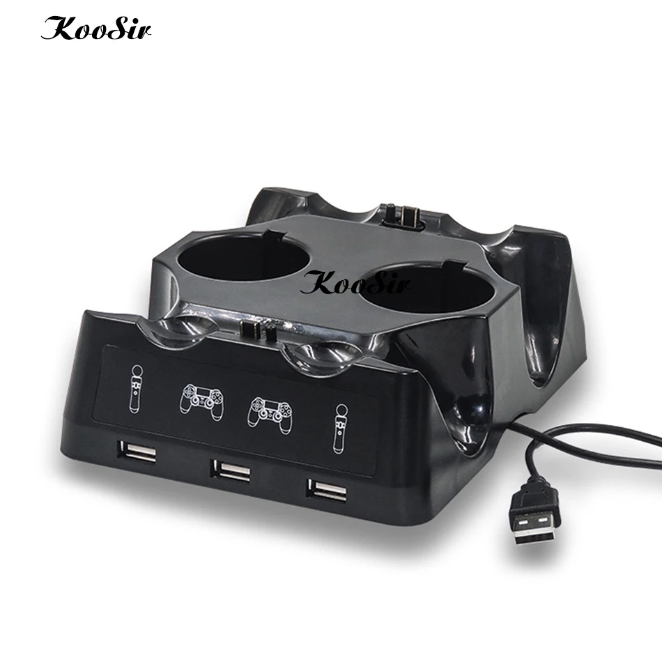 Контроллер PS4/Slim/Pro PS Move VR джойстик с зарядным устройством зарядной станцией PSVR