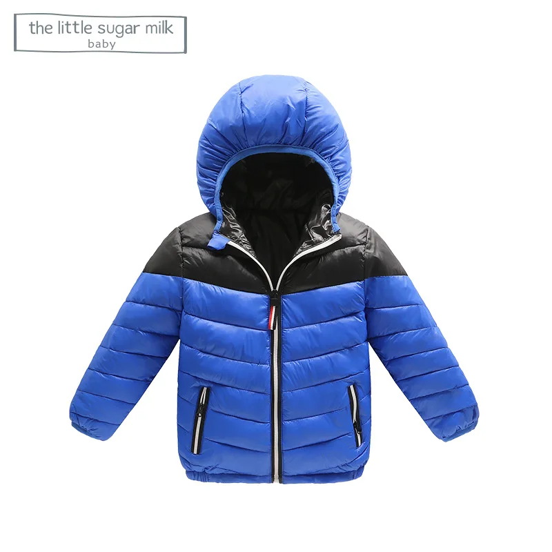 2017 Hot Sale Hooded Boys Winter Coat Long Sleeve Boy Winter Jacket