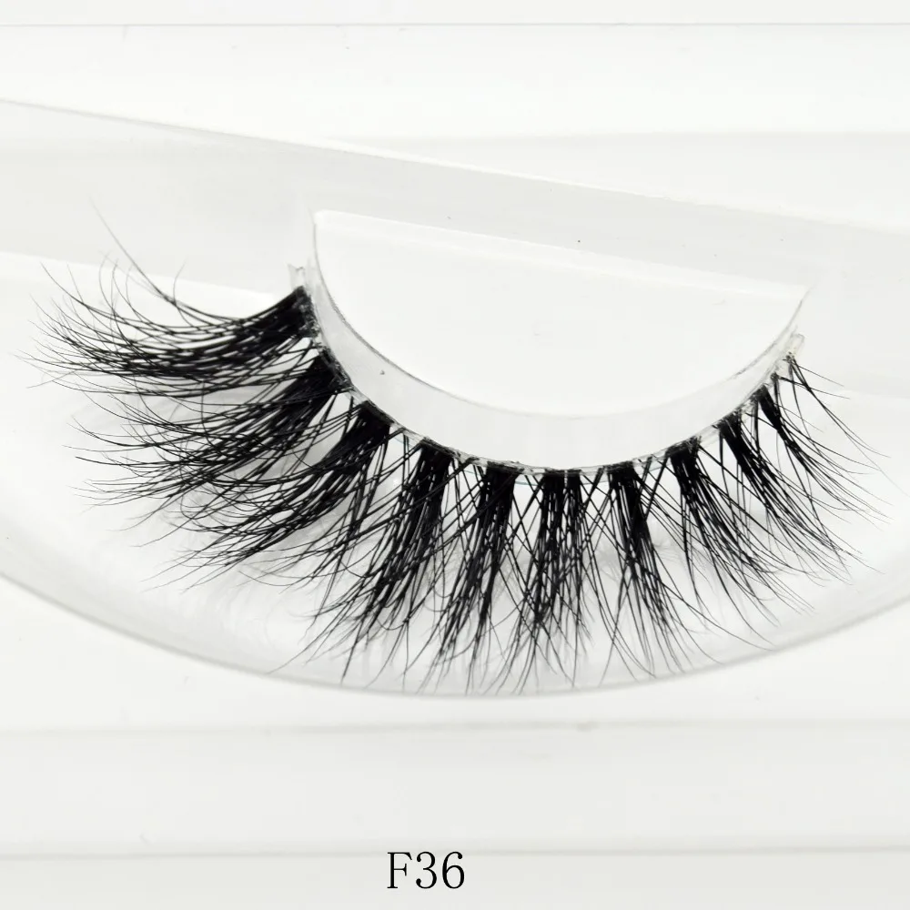 Lash Crystal Invisibl 3D норковые ресницы прозрачные накладные ресницы толстые натуральные Длинные Накладные ресницы макияж 10 стилей 1 пара