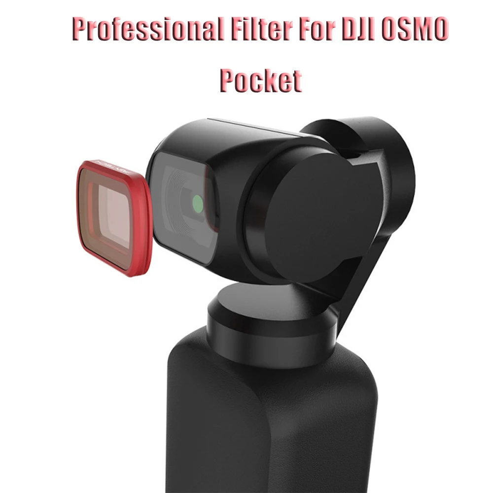 

Professional Filter For DJI OSMO Pocket Camera Gimbal Accessories For PGYTECH Filters Kit Set ND 8/16/32/64 PL Gradual Version